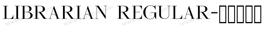 Librarian Regular字体转换